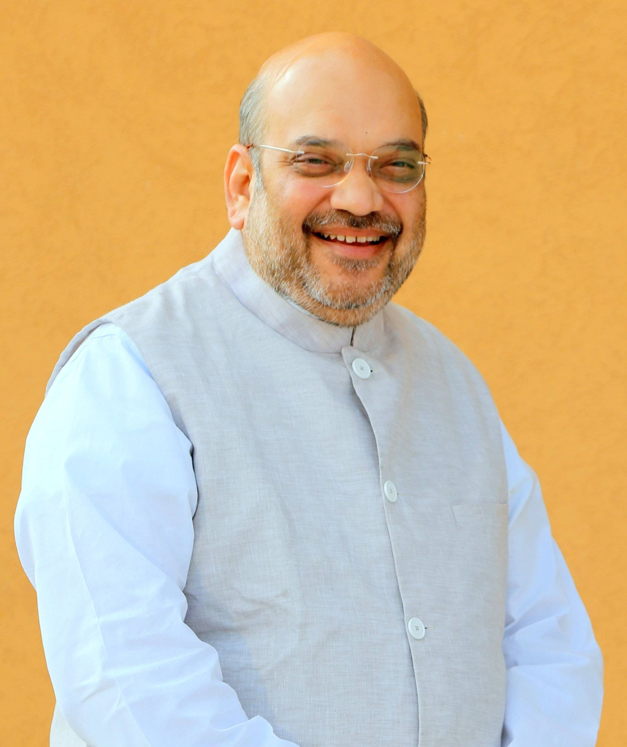 Amit shah official portrait