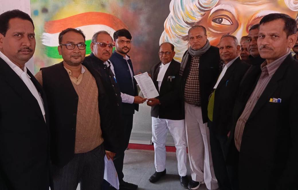 कालपी में अधिवक्ताओं ने तहसीलदार को 6 सूत्रीय मांगों का सौपा ज्ञापन सोनी न्यूज़