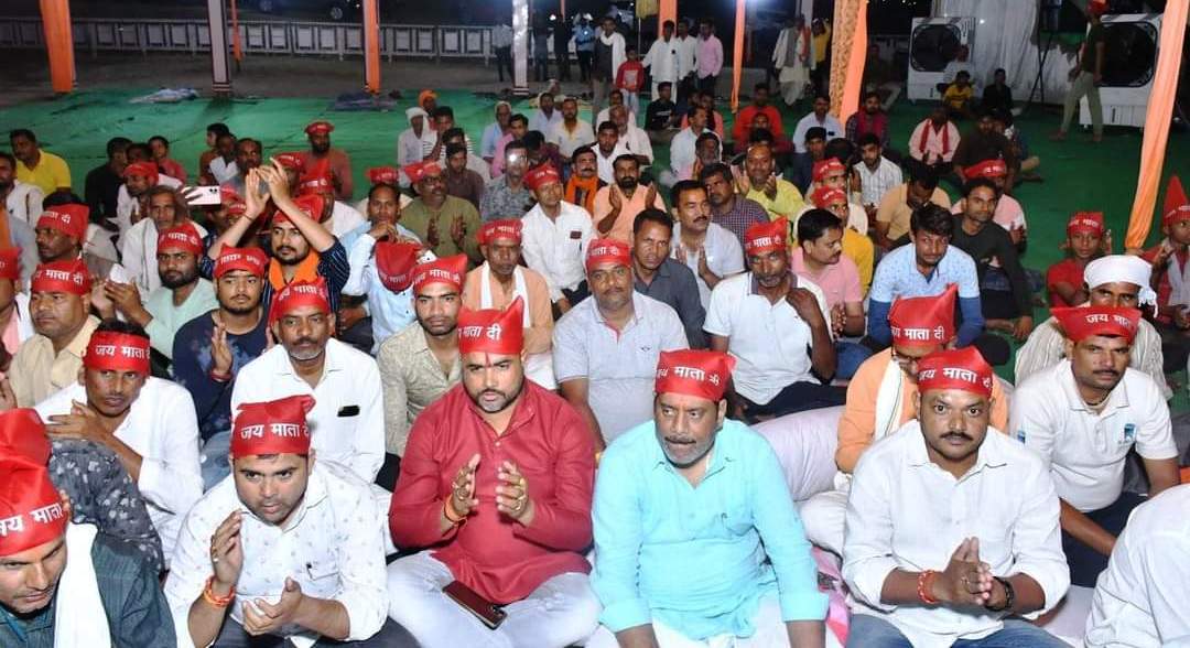 गुड़िया सलौनी के भजनों में भक्त हुए भावविभोर,जमकर लगे लगे मैया के जयकारे सोनी न्यूज़