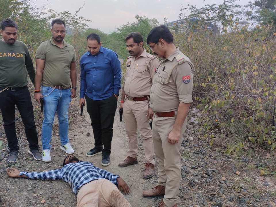 उरई पुलिस व एसओजी टीम ने मुठभेड़ में पांच बदमाश दबोचे