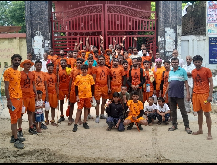 श्रावण के दूसरे सोमवार को बम भोले की ध्वनि से गूंजा पंचनद तीर्थ क्षेत्र