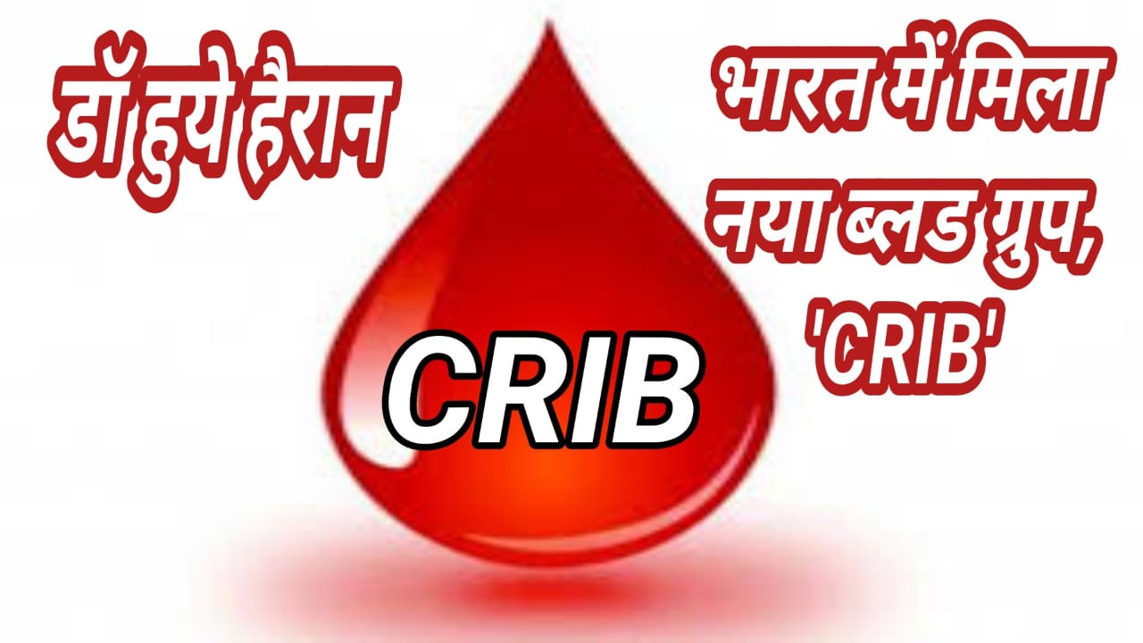 भारत में मिला नया ब्लड ग्रुप, ‘CRIB’