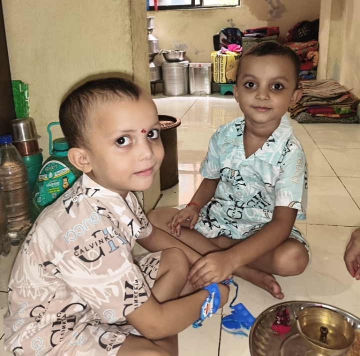भाई-बहन के अटूट प्रेम का त्योहार मनाया गया रक्षाबंधन।
