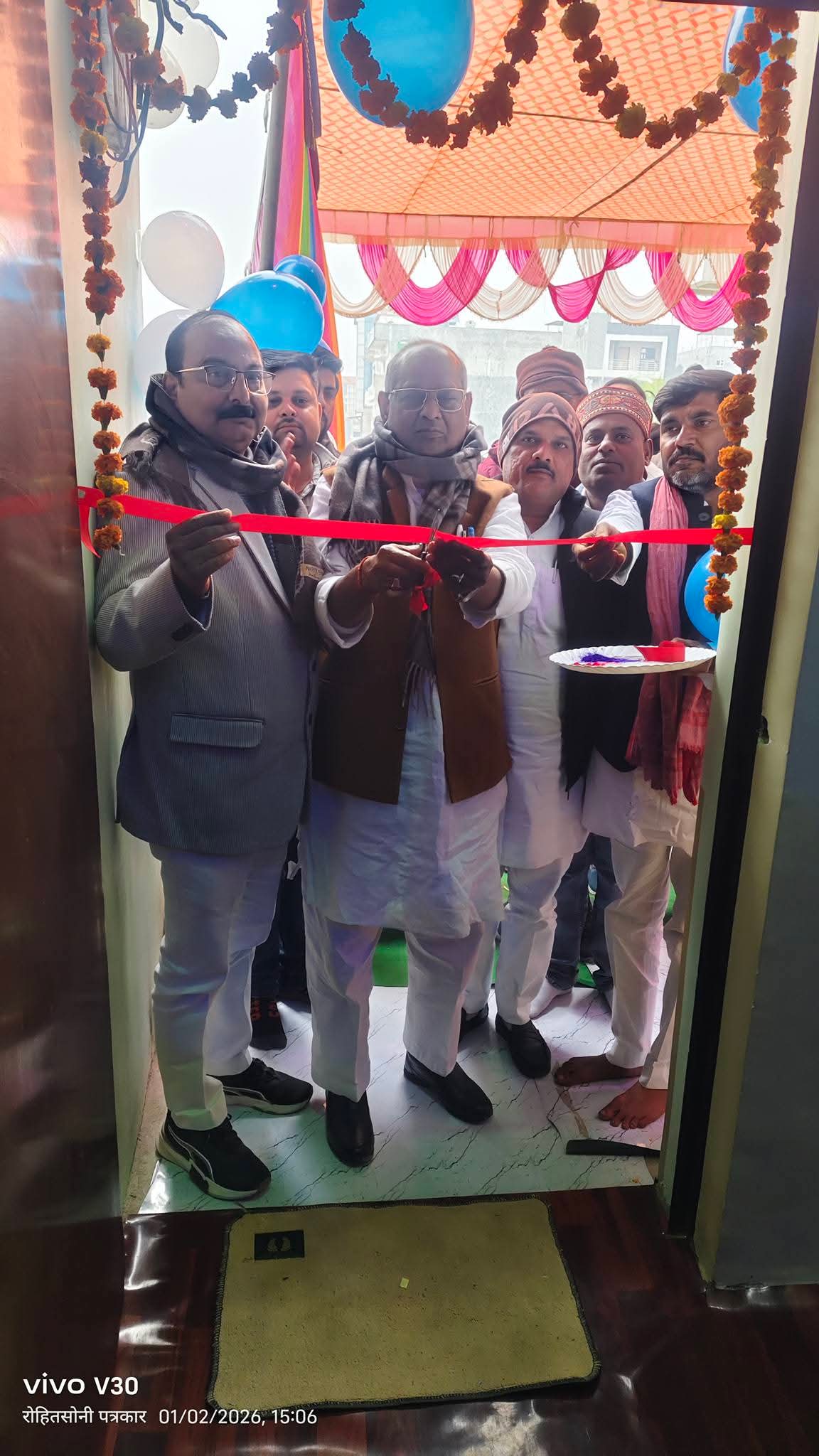 जालौन में जिला मीडिया हाउस का भव्य उद्घाटन, सांसद नारायण दास अहिरवार ने किया शुभारंभ।