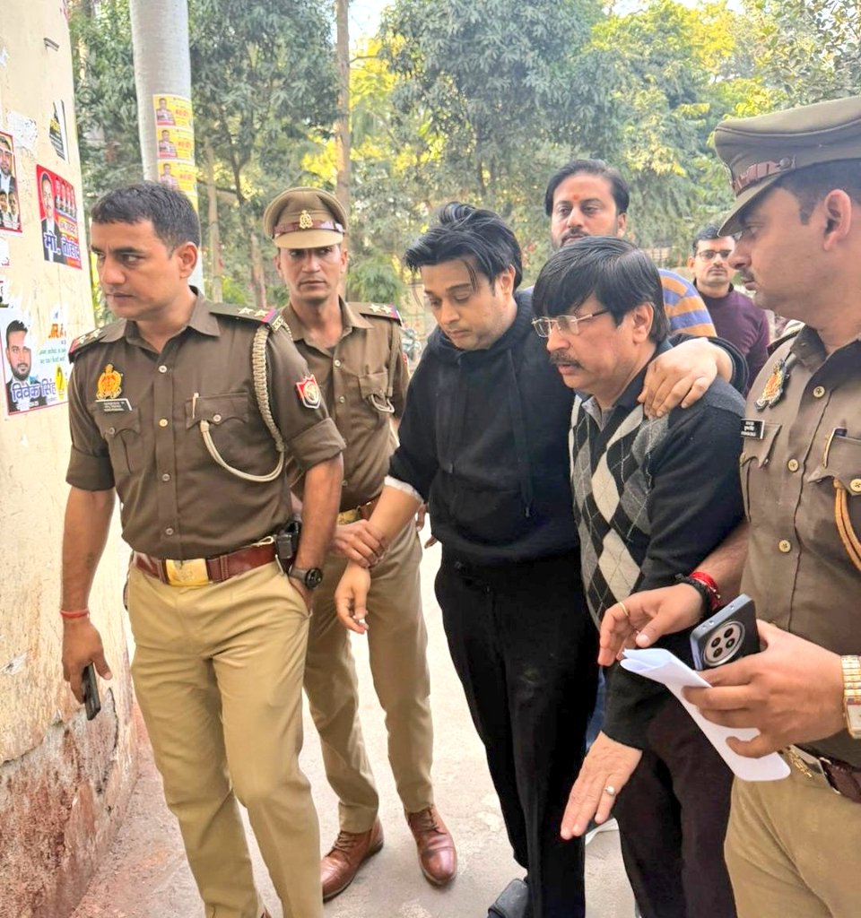 कानपुर लैंबॉर्गिनी केस में बड़ी कार्रवाई मुख्य आरोपी शिवम मिश्रा गिरफ्तार