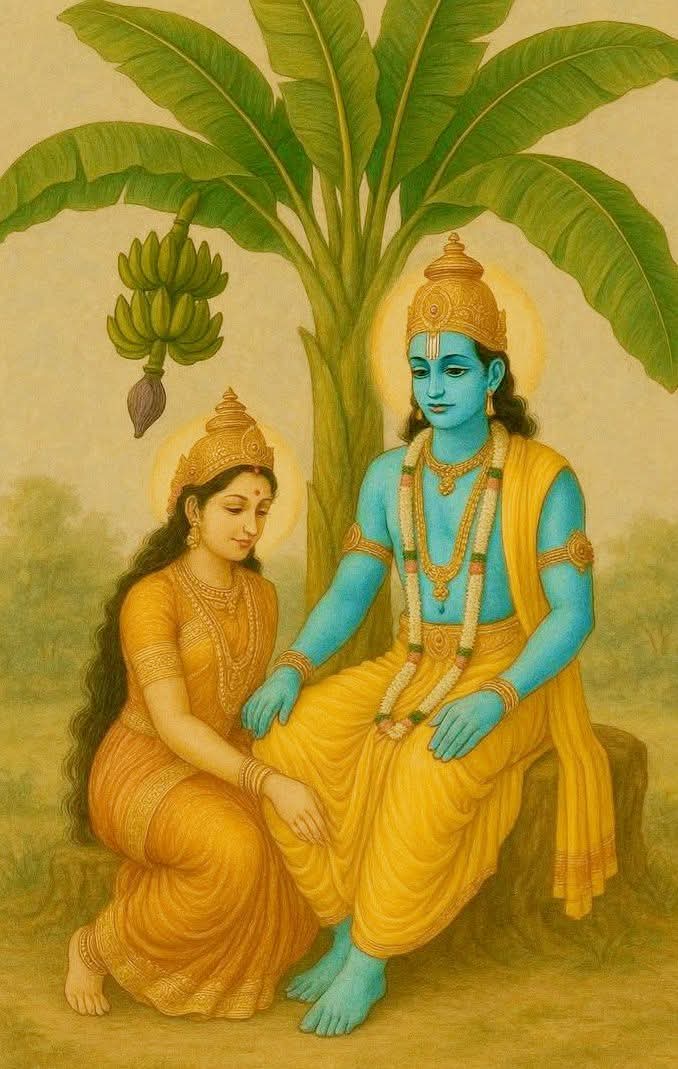 आइये आज जानते है कि विष्णुजी को प्रिय केले का पेड़ घर में लगाने से मां लक्ष्मी क्यों हो जाती है नाराज