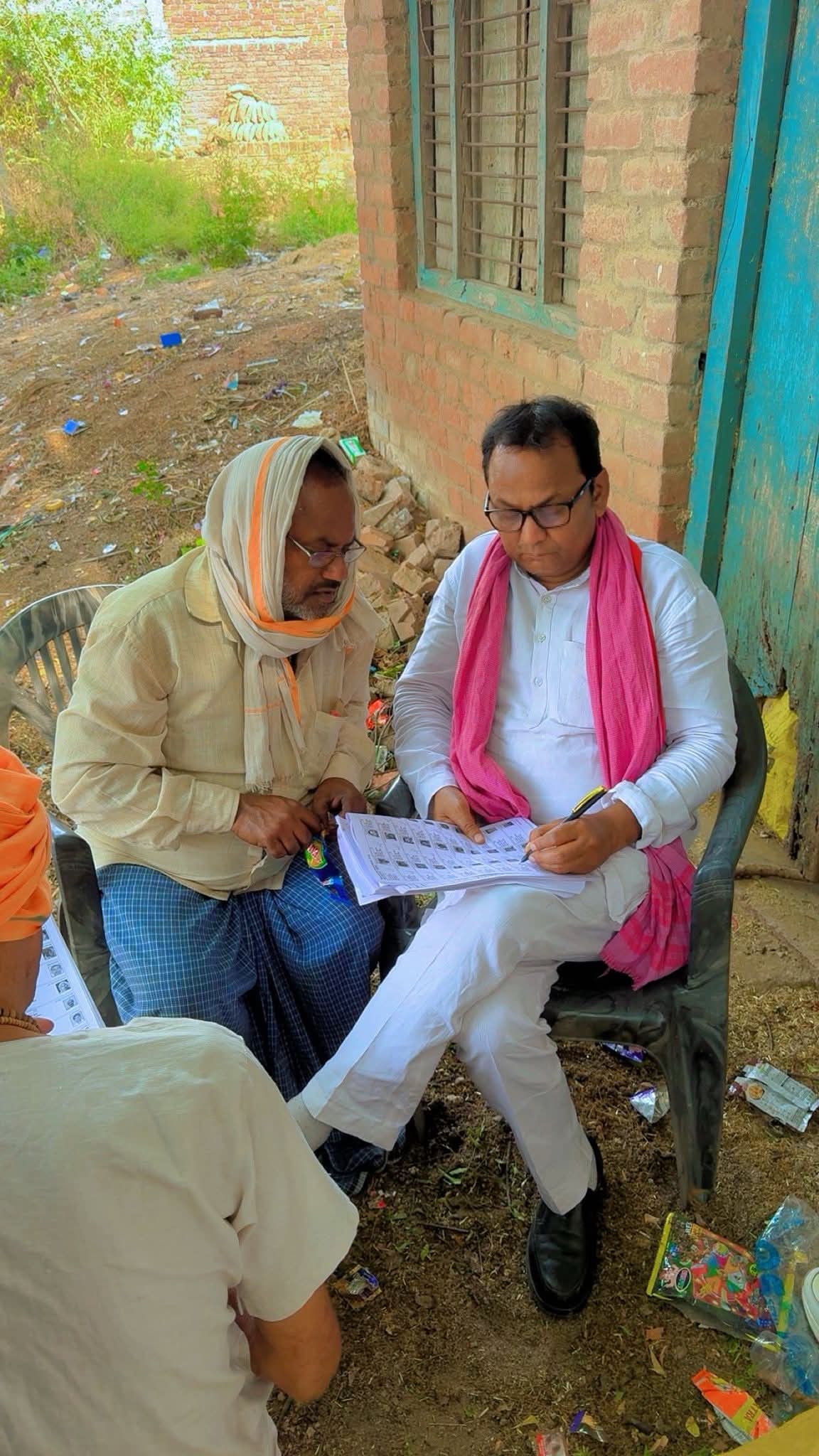 शहजादपुरा सेक्टर में समाजवादी पार्टी का जनसंपर्क तेज