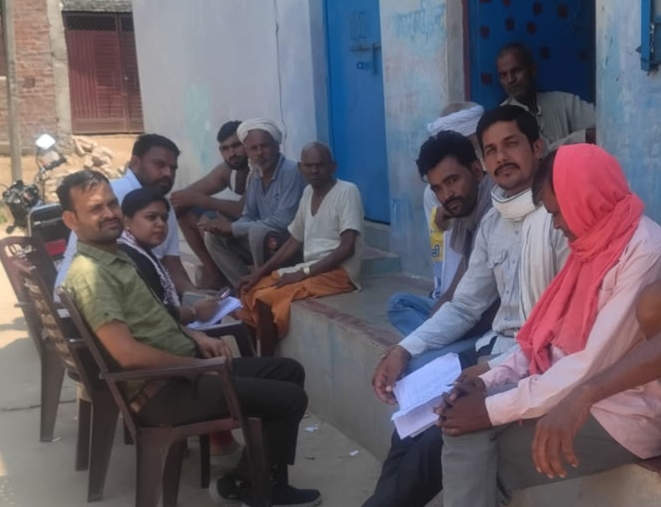 साहजादपुरा में फार्मर रजिस्ट्री अभियान, किसानों को योजनाओं के प्रति किया गया जागरूक