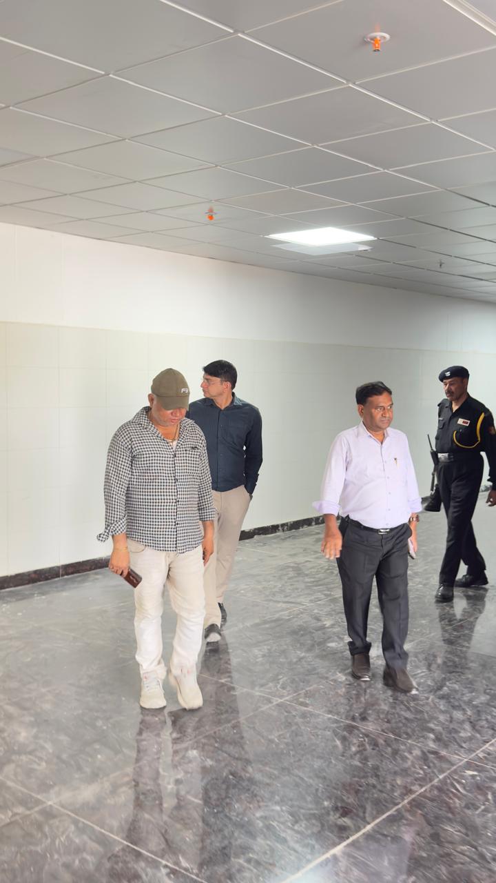 राजकीय मेडिकल कॉलेज में प्रधानाचार्य का औचक निरीक्षण,मरीजों की सुविधाओं और निर्माण कार्यों पर विशेष जोर
